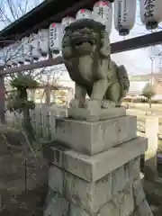 首途八幡宮の狛犬