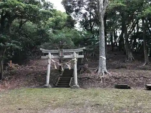 阿夫利神社の鳥居