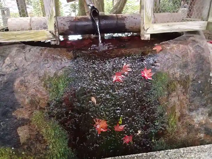 三宅八幡宮の手水舎