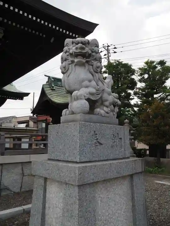 水元神社の狛犬
