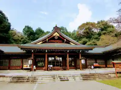 群馬県護国神社の本殿・本堂