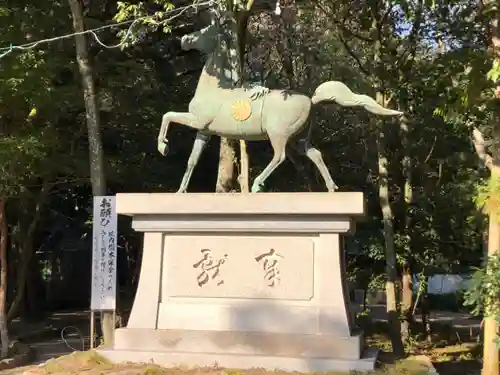 伊弉諾神宮の狛犬