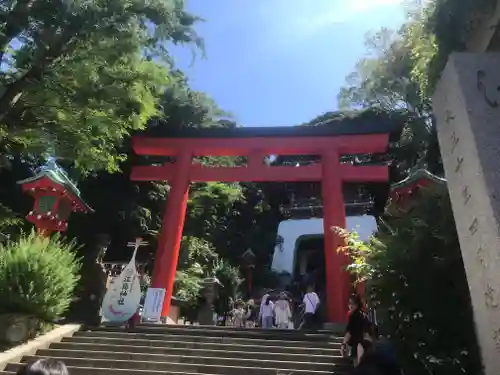 江島神社の鳥居