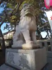 片瀬諏訪神社の狛犬