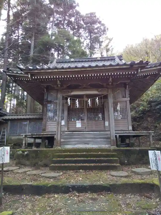 長谷部神社(加賀市)の本殿・本堂