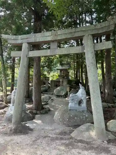 宮戸弁天　倭文神社境外末社(鳥取県)