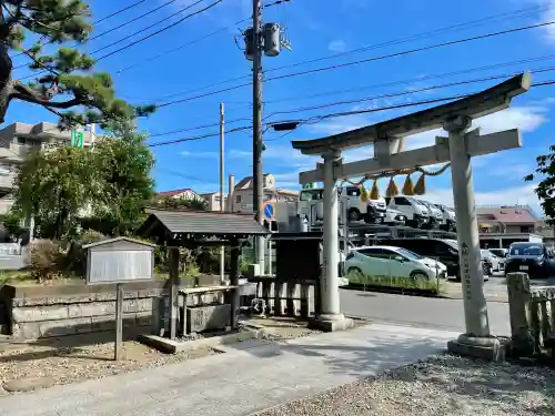 白旗神社（品濃白旗神社）(神奈川県)