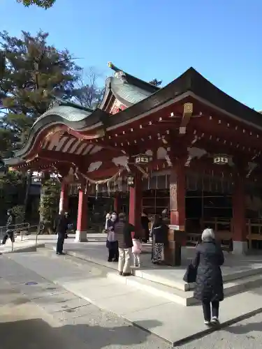 越ヶ谷久伊豆神社の本殿