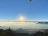 山家神社奥宮の景色