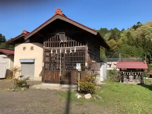 八阪神社の本殿