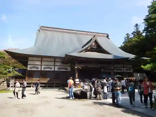 中尊寺の本殿・本堂