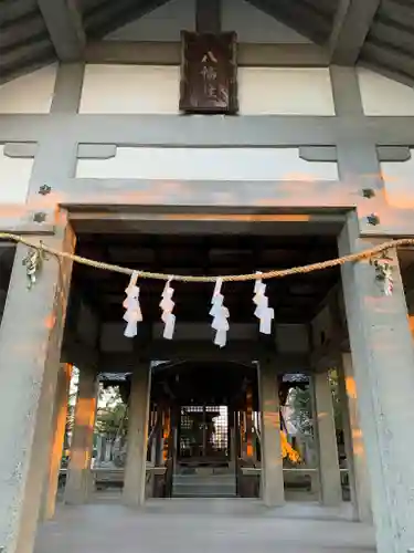 八幡社（天池東町）の本殿・本堂