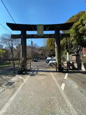 芝東照宮の鳥居