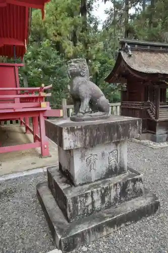 日吉神社の狛犬