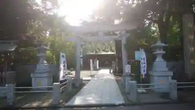 新田神社の鳥居