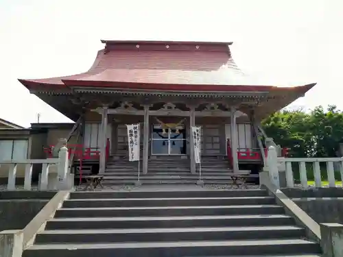 苫前神社の本殿・本堂
