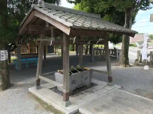 媛社神社（七夕神社）の手水舎