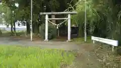 雷神社の鳥居