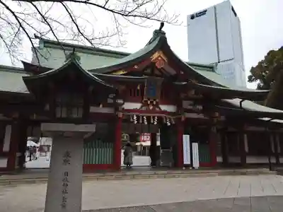 日枝神社の本殿・本堂