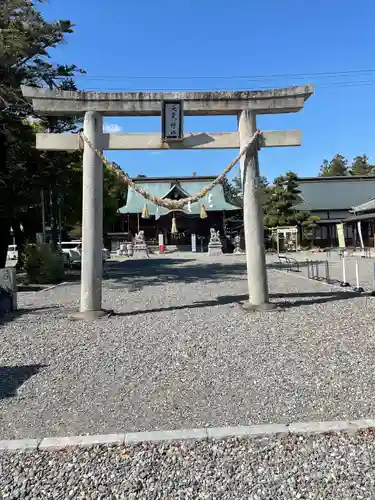 大歳神社の鳥居