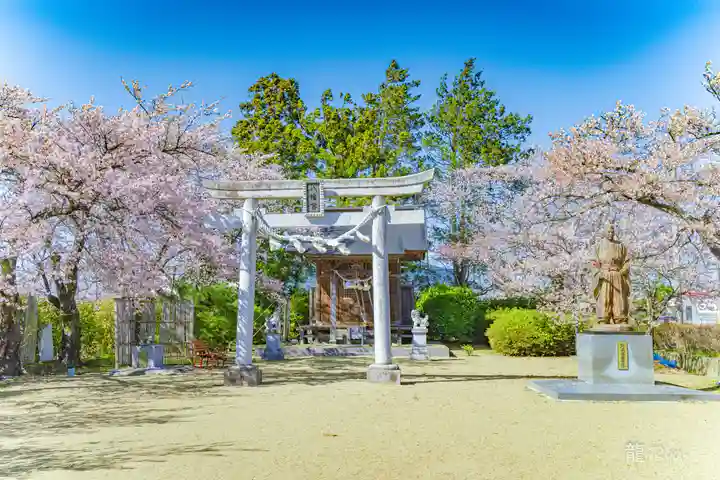 中新田城跡・八幡神社(宮城県)