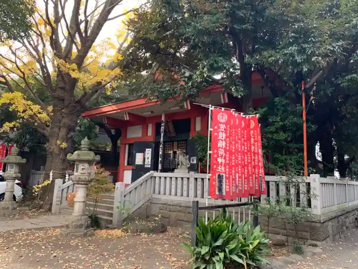 笠䅣稲荷神社の本殿・本堂