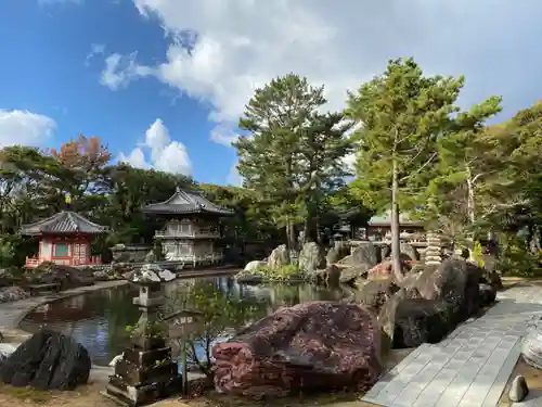 金剛福寺の庭園