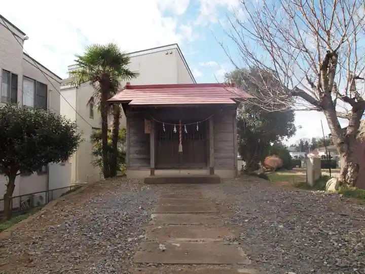 下台郭八幡の本殿・本堂