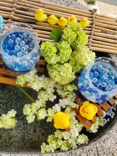 阿邪訶根神社の手水舎