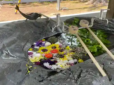 鷹栖神社の手水舎