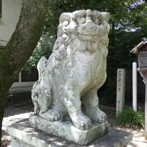 湯浅大宮 顯國神社の狛犬