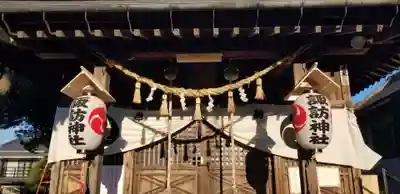 諏訪神社の本殿・本堂