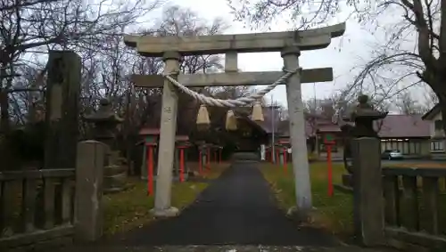 石狩八幡神社の鳥居