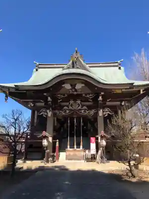 諏訪神社の本殿・本堂
