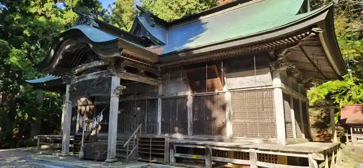 木幡山隠津島神社(二本松市)の本殿・本堂