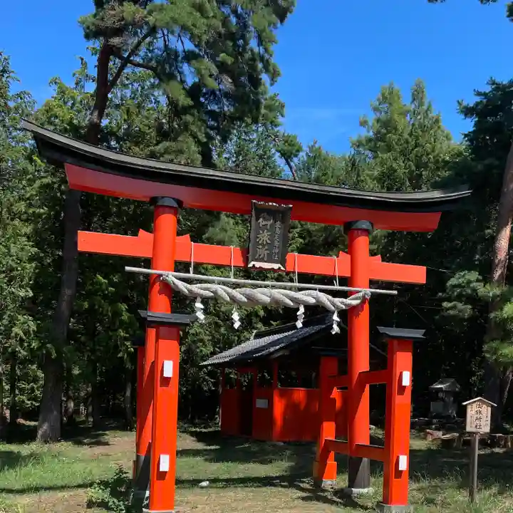 生島足島神社御旅所社(長野県)