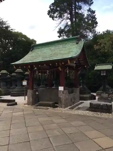 上野東照宮の手水舎