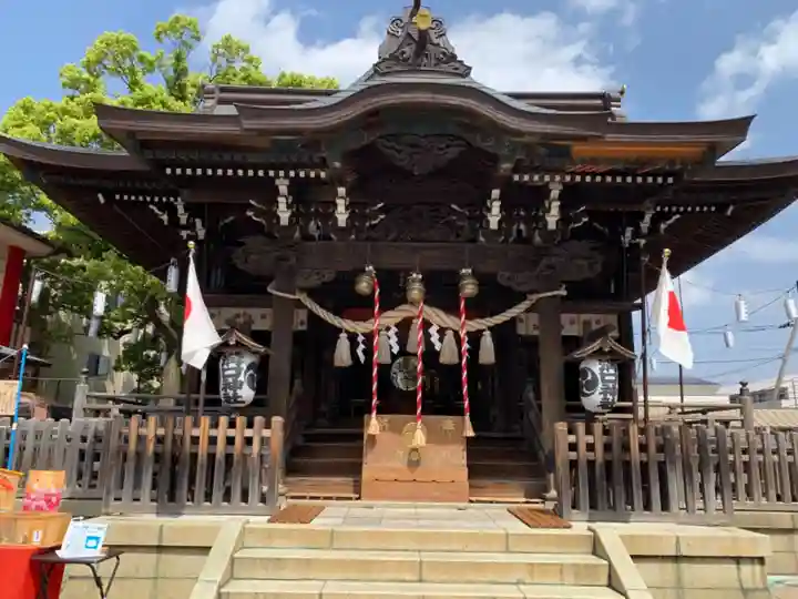 溝口神社の本殿・本堂