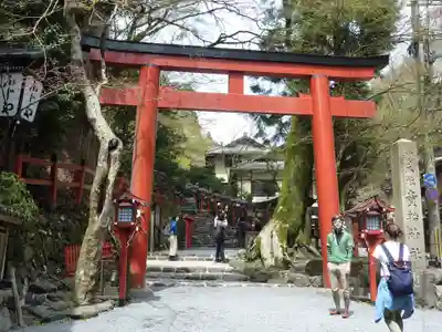 貴船神社の鳥居