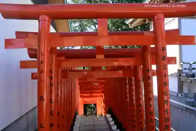 神鳥前川神社の鳥居