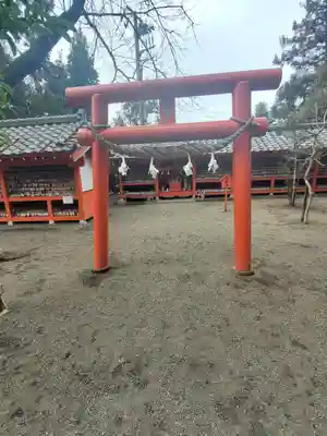 冠稲荷神社の鳥居