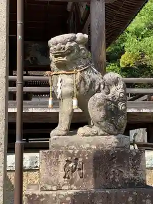 日吉神社の狛犬