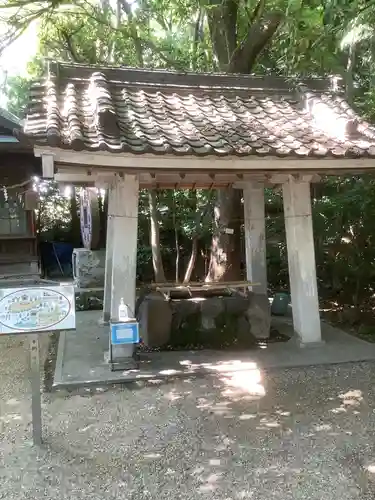 萱津神社の手水舎
