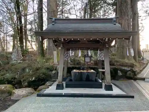 富士山東口本宮 冨士浅間神社の手水