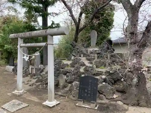 岩野見社の鳥居