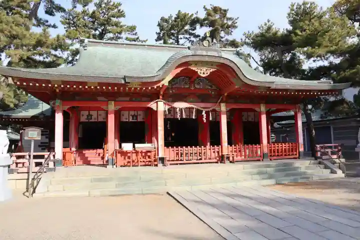 長田神社の本殿・本堂