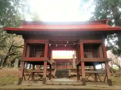 南宮大神社の山門・神門