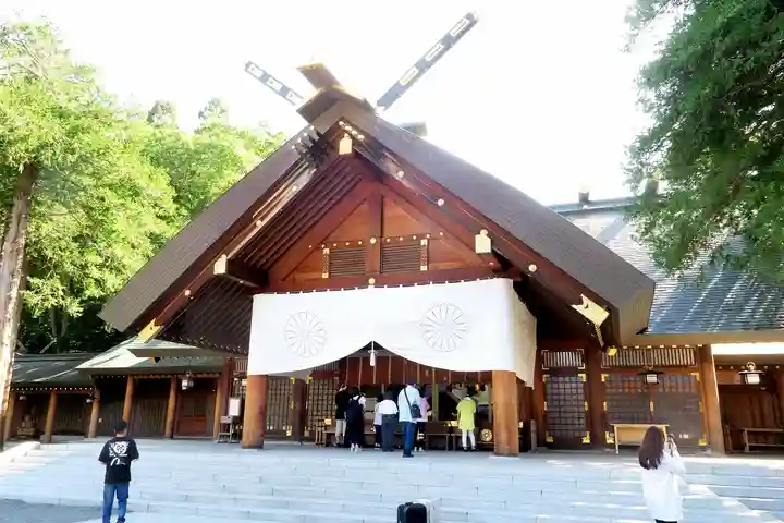 北海道神宮の本殿・本堂