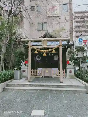 茶ノ木神社の鳥居