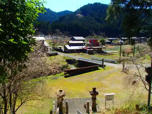 矢作神社の景色